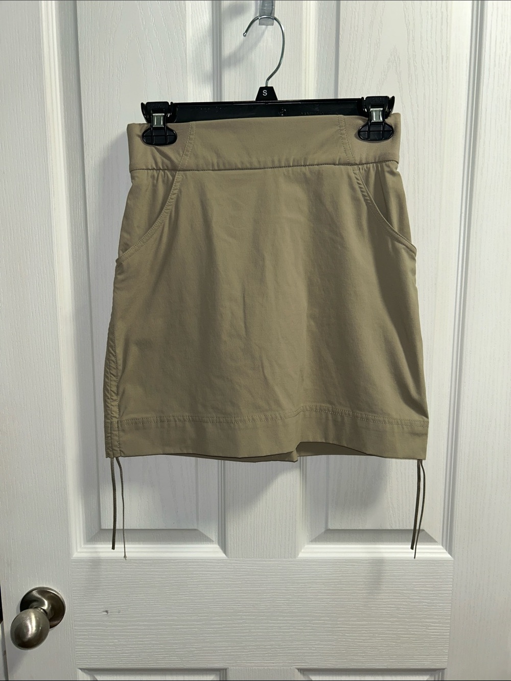Columbia Tan Drawstring Skort